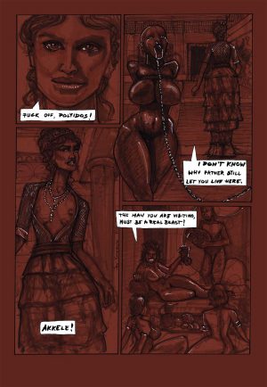 minotaur erotic pornographic novel comic thriller eroticart pornart drawing illustrarion story